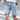 Men's Breathable 98% Cotton Fashion Leisure Ripped Short Jeans - SolaceConnect.com