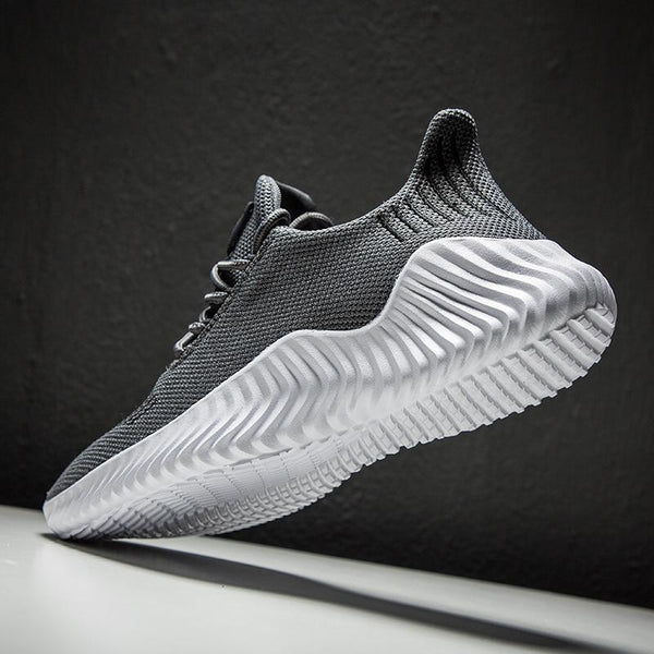 Men's Breathable Lightweight Mesh Walking Sneakers Running Athletic Shoes - SolaceConnect.com