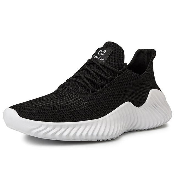 Men's Breathable Lightweight Mesh Walking Sneakers Running Athletic Shoes - SolaceConnect.com