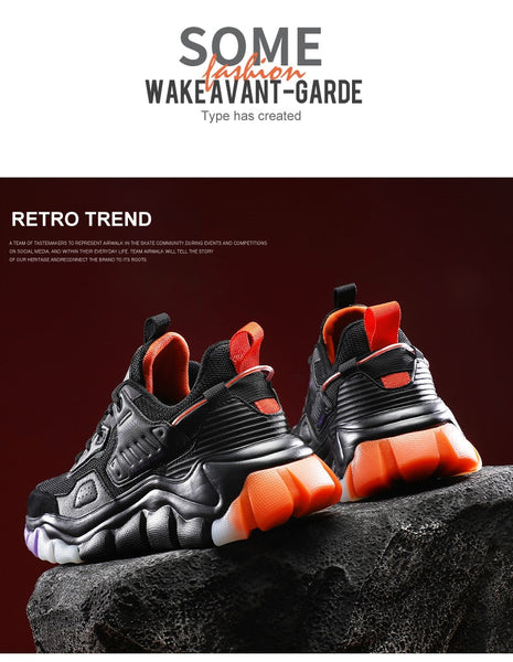 Men's Breathable Sweat-Absorbant Anti-Odor Comfortable Sneakers Casual Shoes - SolaceConnect.com