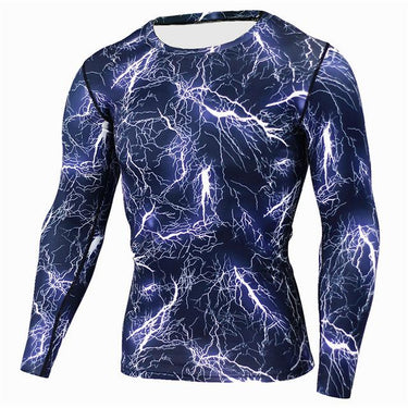 Men's Camouflage Military Quick Dry Long Sleeve T-Shirt for Bodybuilding - SolaceConnect.com