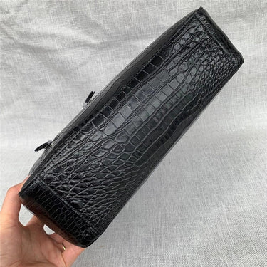 Men's Casual Authentic Crocodile Leather Soft Satchels Messenger Bag  -  GeraldBlack.com