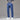 Men's Casual Business Dark Blue Cotton Stretched Straight Pants  -  GeraldBlack.com