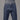 Men's Casual Business Dark Blue Cotton Stretched Straight Pants  -  GeraldBlack.com