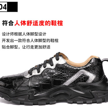 Men's Casual Comfortable and Breathable Designer Sports Sneakers  -  GeraldBlack.com