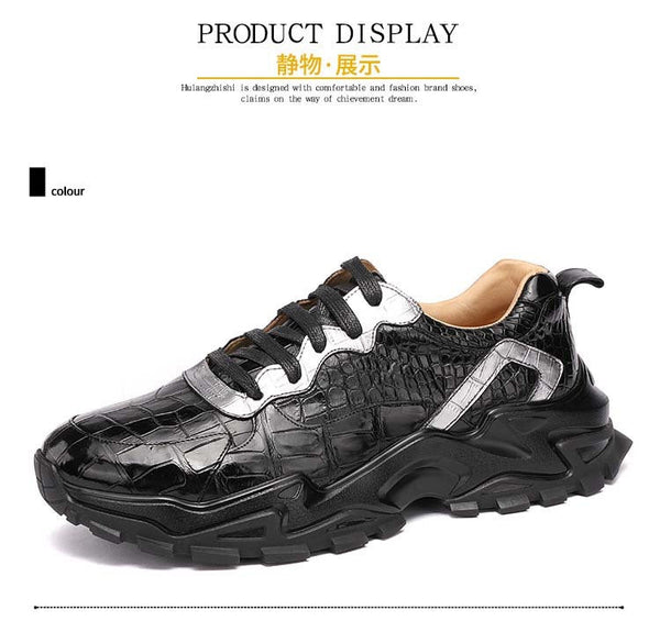 Men's Casual Comfortable and Breathable Designer Sports Sneakers  -  GeraldBlack.com