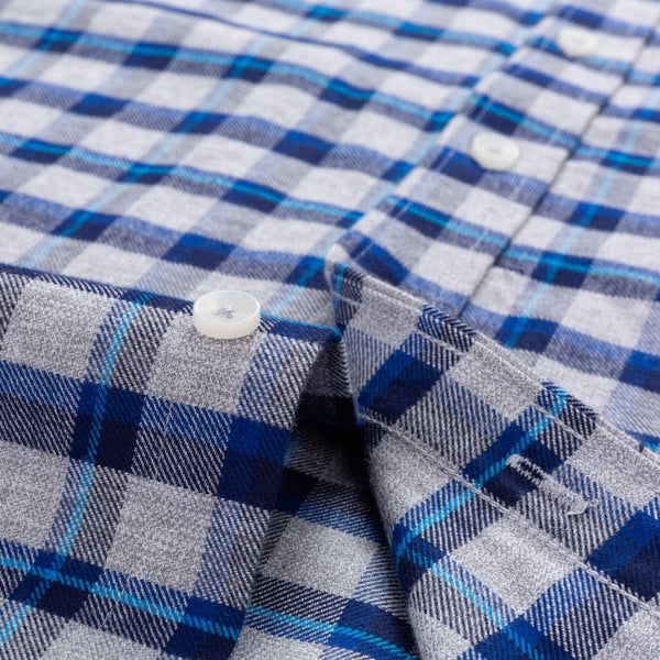 Men's Casual Comfortable Brushed Cotton Button Down Long Sleeve Shirt  -  GeraldBlack.com