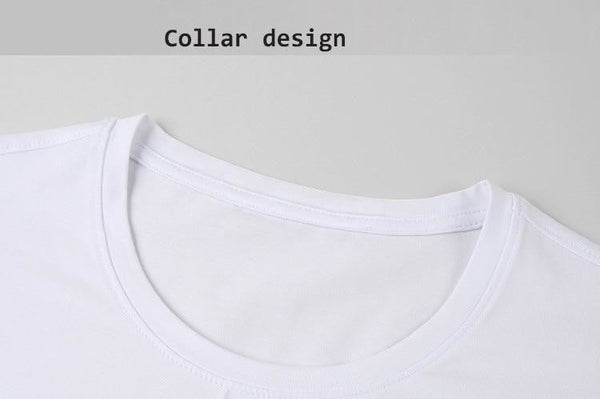 Men's Casual Cotton Funny Print T-Shirt with Short Sleeve O-Neck - SolaceConnect.com