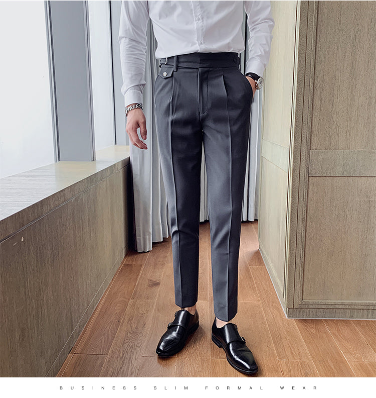 Men's Casual Cotton Slim Fit Formal Wedding Business Dress Pants GeraldBlack.com Men's Casual Cotton Slim Fit Formal Wedding Business Dress Pants GeraldBlack.com