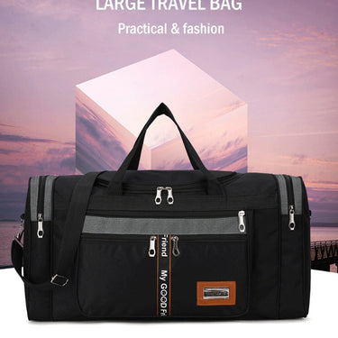Men's Casual Fashion Large Capacity Portable Carry Travel Duffle Bag  -  GeraldBlack.com