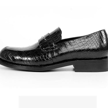 Men's Casual Genuine Leather Lace-up Formal Creative Designer Loafers  -  GeraldBlack.com