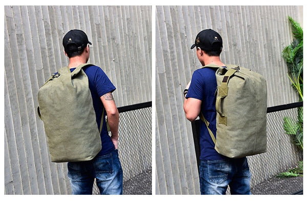 Men's Casual Large Capacity Rucksack Travel Backpack Hiking Bags  -  GeraldBlack.com