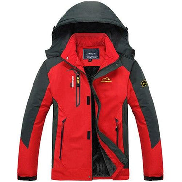 Men's Casual Windproof Multi Pockets Hooded Fleece Softshell Jacket - SolaceConnect.com