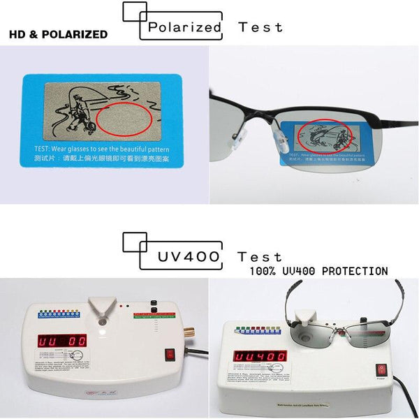 Men's Chameleon Photochromic Lens Polarized Driving Sunglasses - SolaceConnect.com