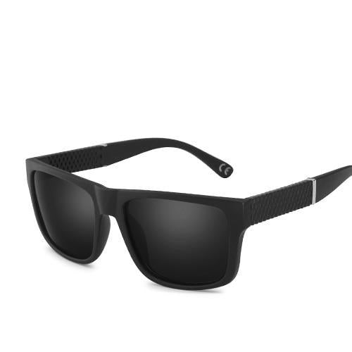 Men's Classic Round Black Polarized Travel Fishing Driving Party Sunglasses  -  GeraldBlack.com