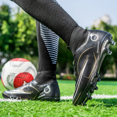 Men's Cleats Artificial Grass Ground Ultralight Soccer Sneakers  -  GeraldBlack.com