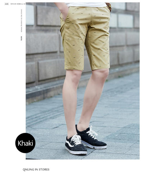 Men's Comfortable Casual Cotton Breathable Boardshorts for Summer - SolaceConnect.com