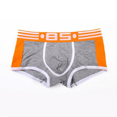 Men's Comfortable Solid Cotton Sexy U Convex Trunk Panties Underwear - SolaceConnect.com