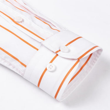 Men's Cotton Single Patch Pocket Long Sleeve Standard Fit Shirts - SolaceConnect.com