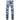 Men's Denim Designer Hole Patchwork Ripped Hip Hop Straight Jeans Pants  -  GeraldBlack.com