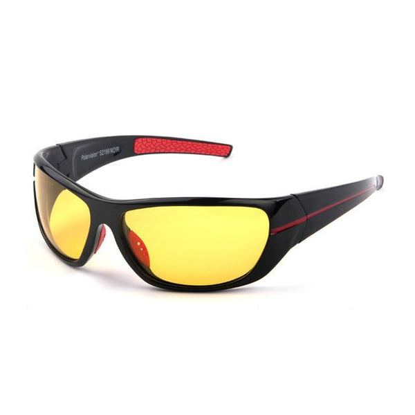 Men's Designer Polarized Enhanced Night Vision Sunglasses for Night Driving - SolaceConnect.com