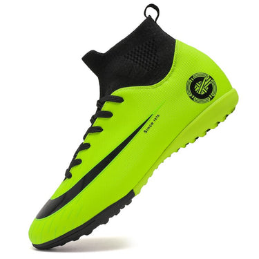 Men's Eur Size 35-44 Lace-up Breathable Outdoor Training Soccer Boots  -  GeraldBlack.com