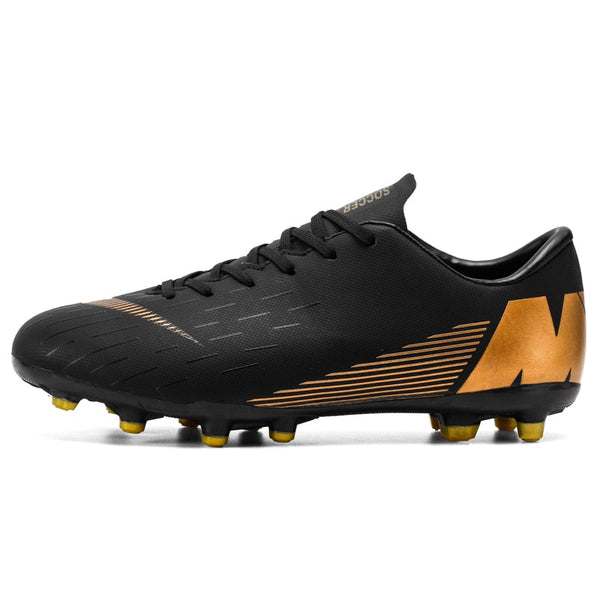 Men's Eur Size 35-44 Lace-up Breathable Outdoor Training Soccer Shoes  -  GeraldBlack.com