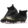 Men's Eur Size 35-45 Lace-up Breathable Outdoor Training Soccer Boots  -  GeraldBlack.com