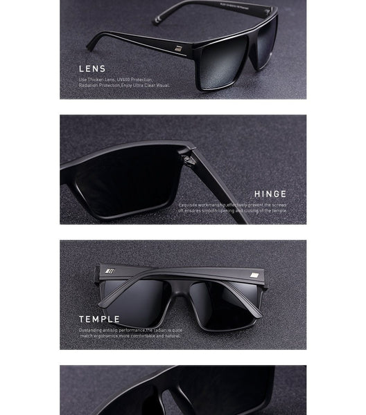 Men's Eyewear Classic Retro Polarized Mirror Shades Sunglasses - SolaceConnect.com