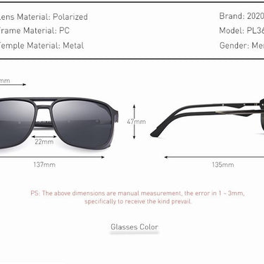 Men's Eyewear Vintage Punk Polarized Red Design Goggles Sunglasses - SolaceConnect.com