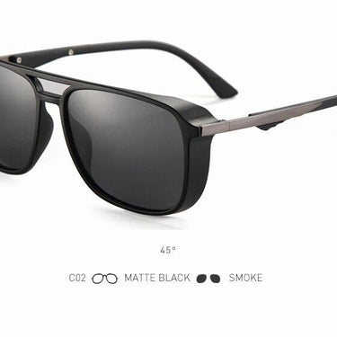 Men's Eyewear Vintage Punk Polarized Red Design Goggles Sunglasses - SolaceConnect.com