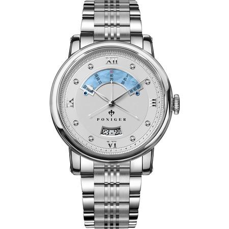 Men's Fashion Business Semi Circle Second Dial Automatic Self-Wind Watch - SolaceConnect.com