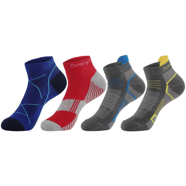 Men's Fashion Design 3 Pairs Lot Casual Breathable Short Sports Socks  -  GeraldBlack.com