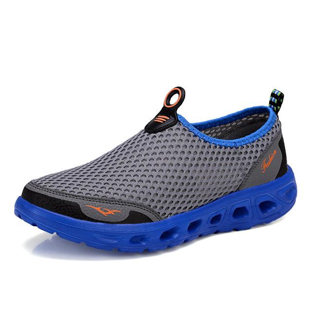 Men's Fashion High Quality Breathable Mesh Slip On Summer Casual Shoes - SolaceConnect.com
