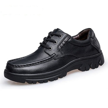 Men's Fashion High Quality Genuine Leather Italian Flats Dress Shoes - SolaceConnect.com