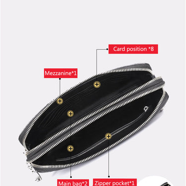 Men's Fashion Luxury Leisure Genuine Leather Envelope Handbags  -  GeraldBlack.com