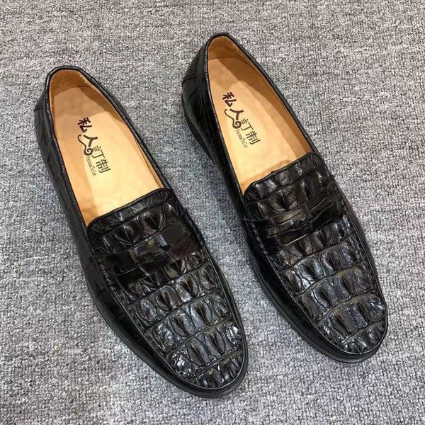 Men's Fashion Luxury Trend Business Genuine Leather Breathable Loafers  -  GeraldBlack.com