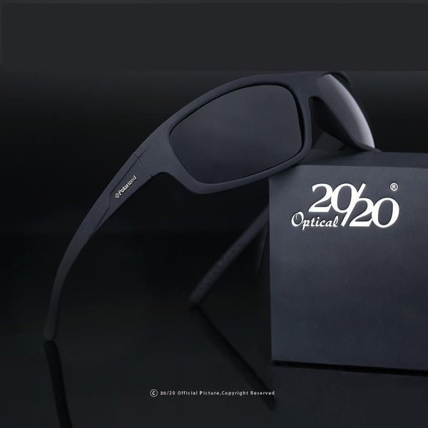 Men's Fashion Rectangle Optical Polarized SunglassesTravel Eyewear - SolaceConnect.com
