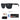 Men's Flat Top Polarized Square Frame UV400 Goggles Beach Sunglasses - SolaceConnect.com
