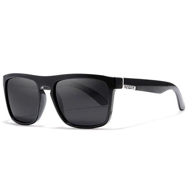 Men's Flat Top Polarized Square Frame UV400 Goggles Beach Sunglasses  -  GeraldBlack.com