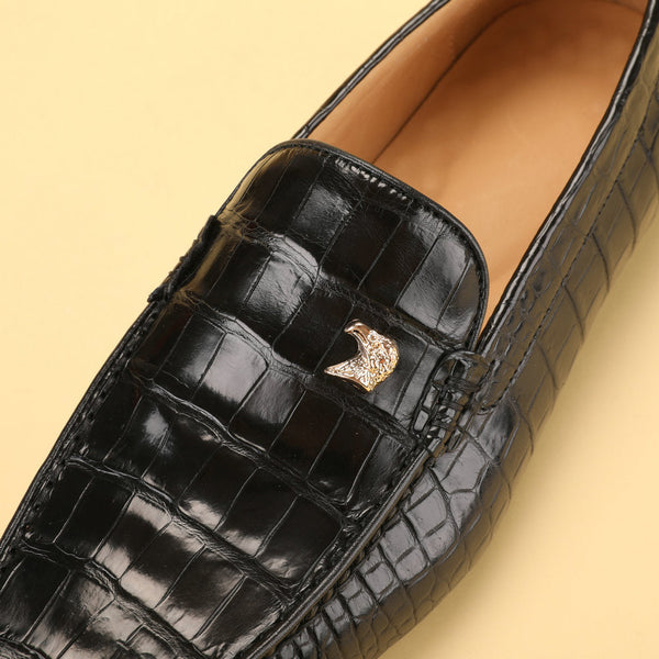 Men's Formal Leather Slip-On Designer Wedding Italian Dress Shoes  -  GeraldBlack.com