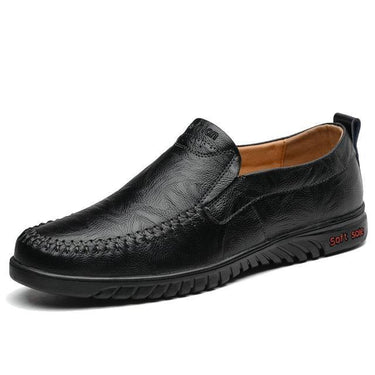 Men's Genuine Leather Comfortable Casual Shoes Footwear Slip On Shoes - SolaceConnect.com