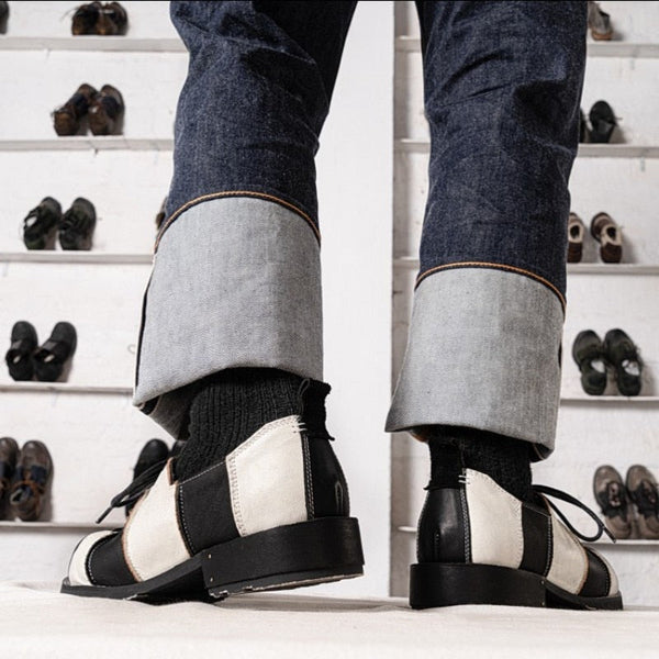 Men's Genuine Leather Round Toe Horsehide Italian Designer Shoes  -  GeraldBlack.com