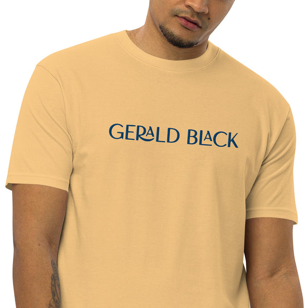 Men’s Gerald Black premium heavyweight tee  -  GeraldBlack.com