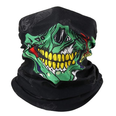 Men's Ghost Skull Skeleton Magic Scarf Headband Shield for Neck Face Cover  -  GeraldBlack.com