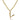 Men's Gold Color Plated Micro Pave Cubic Zircon Razor Pendant Necklace  -  GeraldBlack.com