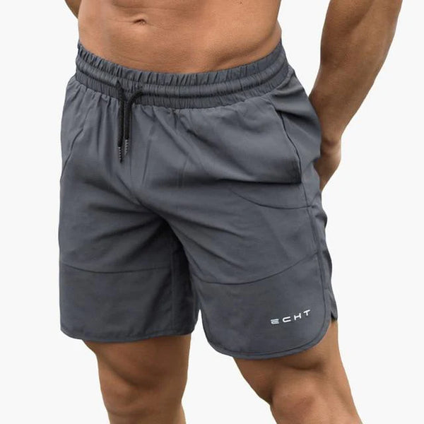 Men's Gym Fitness Bodybuilding Summer Quick-Dry Loose Drawstring Shorts - SolaceConnect.com