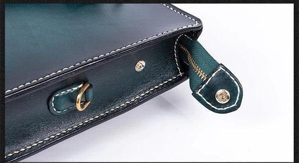 Men's Handmade Genuine Leather Computer Bussiness Messenger Handbags  -  GeraldBlack.com