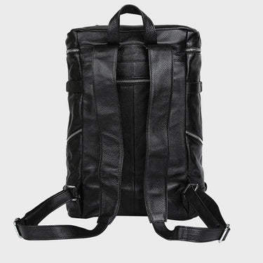 Men's Handmade Genuine Leather Waterproof Laptop Business Backpacks  -  GeraldBlack.com