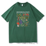 Men's Hip Hop Swag Herbology Funny Classic 100% Cotton Oversized T-shirt  -  GeraldBlack.com